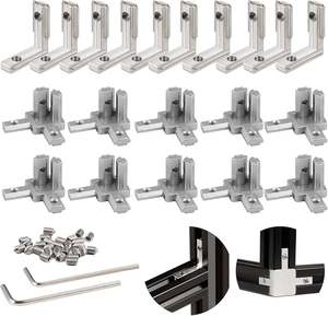 Custom Complete Set Grade 6000 Series Aluminium Extrusion <b>Accessories</b> 1% Tolerance for Industrial Architectural <b>Interior</b> - Product Image 2