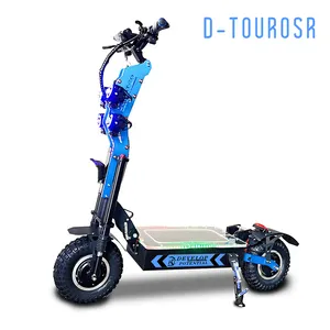 Dokma Dtoursor 14 pollici 8000W 200kg on road vacuum tire 13 pollici mobilità scooter elettrico per il commercio all'ingrosso