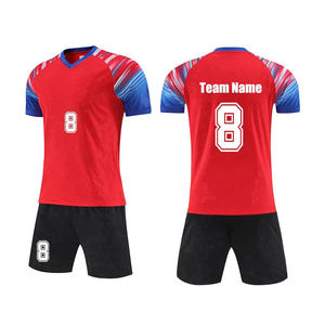 ชุดเสื้อฟุตบอลสองชิ้นชุดเสื้อเจอร์ซี่เสื้อฟุตบอลออกแบบใหม่ - Product Image 3