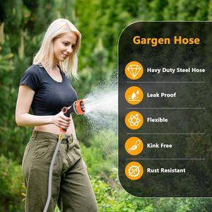 Spruzzatore <span class=keywords><strong>per</strong></span> tubi da giardino 10 modelli di funzione di irrigazione regolabile aggiornamento Pup Jet Dog Wash Bath pistola <span class=keywords><strong>per</strong></span> massaggio doccia <span class=keywords><strong>per</strong></span> animali domestici - Product Image 5