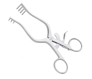 Retractor Weitlaner de alto grado 3x4 puntas 18mm cirugía plástica profunda Retractor alemán de acero inoxidable - Product Image 1