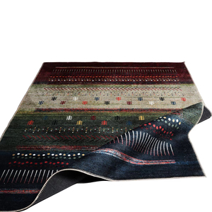 Alfombra Turca Adiva, Tejida a Máquina con Diseño Jacquard, Lavable, con Base de Algodón Antideslizante, Patrón Geométrico, Pelo Corto, Exportación Directa - Product Image 1