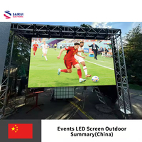 Panneaux d'affichage vidéo 500*500, écrans LED haute luminosité, panneaux LED étanches P3.91, écrans LED de location pour la publicité extérieure