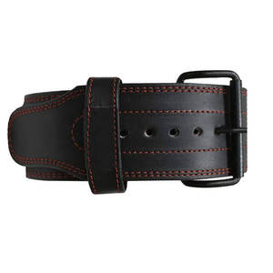 Cinturón de Cuero de Vaca Personalizable con Logotipo 2026 para Gimnasio, Levantamiento de Pesas, Protector con Hebilla de Plástico para Entrenamiento y Seguridad - Product Image 1