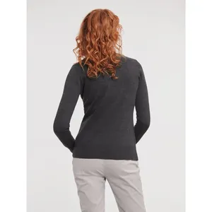 Pull à col en V personnalisé pour femme JE710F – Sweat-shirt et hoodie promotionnels - Product Image 6