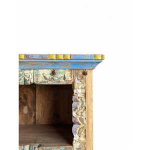 Rustic <b>Wooden</b> Bookshelf for Home Office Living Room Bedroom School Hotel with Durable Metal Cabinet Design - Product Image 5