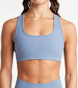 สปอร์ตบราไร้รอยต่อปรับแต่งโลโก้ได้ตามต้องการสปอร์ตบราออกกำลังกายแบบไขว้ด้านหลัง - Product Image 2