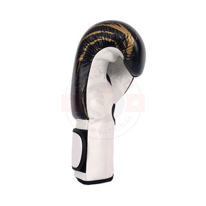 Guantes de boxeo de cuero PU para hombre, guantes de boxeo hechos en cuero PU, servicio OEM - Product Image 4