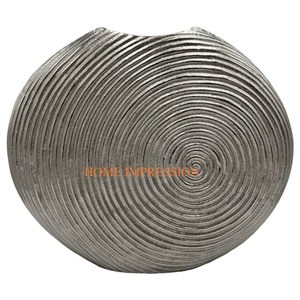 Floreros y macetas de aluminio y metal pulido dorado para el hogar, hoteles, decoración de flores para interiores y exteriores, jarrones y macetas de ARC Export - Product Image 6