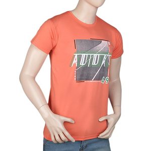 Camiseta estampada de corte ajustado para hombre - Color melocotón - Product Image 2