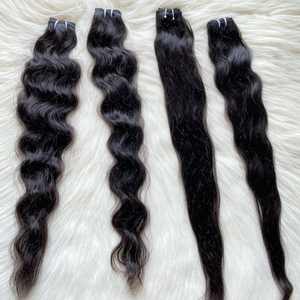 Extensiones de cabello humano Remy de templo indio de alta calidad, onda profunda suelta, sin procesar, todas las cutículas, misma dirección, directo de fábrica - Product Image 4