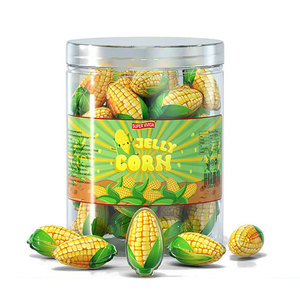 Sandwich en forme de maïs, gomme, <span class=keywords><strong>gélatine</strong></span>, bonbons, gelée, <span class=keywords><strong>confiture</strong></span>, Fudge, bonbons, bonbons, vente en gros - Product Image 1