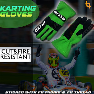 Guantes de Karting FR Resistentes a Altas Temperaturas, Anticorte, Antideslizantes, Ignífugos, para Deportes al Aire Libre, Guantes de Aramida - Product Image 2