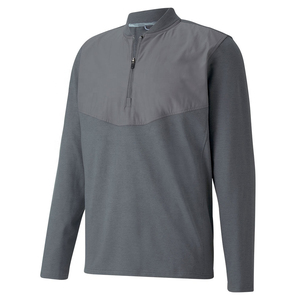 Men's Regular Fit 1/4 <b>Zip</b> Stand Collar Hoodie 100% Polyester Sweatshirt <b>Zip</b> Closure with Kangaroo Pocket for Winter OEM Service - Product Image 4