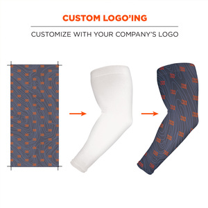 Mangas de brazo deportivas con tela que absorbe la humedad, ideales para un entrenamiento intenso y recuperación - Product Image 5