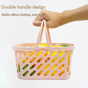 ODM OEM Plastic Household <strong>Rectangular</strong> <strong>Storage</strong> <strong>Basket</strong> Fruit <strong>Storage</strong> <strong>Basket</strong> Sundries <strong>Storage</strong> <strong>Basket</strong> - Product Image 2