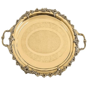 Bandeja de Acero Inoxidable Hecha a Mano, Diseño Industrial, Duradera, Ecológica, Personalizable, Multiusos, Bandeja Larga para Servir - Product Image 1