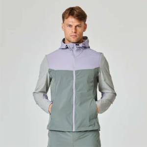 Chaqueta cortavientos para hombre de alta calidad: Chaqueta ligera, transpirable e impermeable para exteriores y ropa informal - Product Image 5