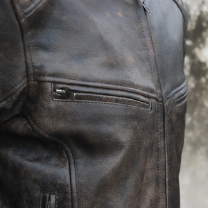 <b>Light</b> Weight Comfortable Windproof <b>Waterproof</b> Motorbike <b>Jackets</b> High Quality Men's Custom Made Breathable Leather <b>Jacket</b> - Product Image 4