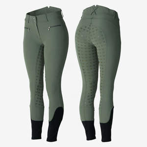 Nouveau femmes pantalons équestres Silicone collants d'équitation Leggings culottes pour dames meilleure qualité respirant - Product Image 1