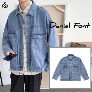 Chaquetas vaqueras de lujo para hombre, chaquetas de invierno con logotipo personalizado de alta calidad y precio barato al por mayor - Product Image 2