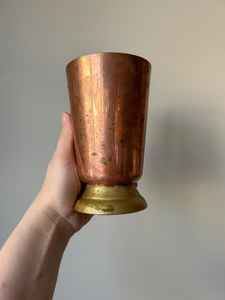 Tasse en cuivre, bouteille, cruche | Tasse Mule de Moscou | Tasse à bière | | Tasse Vintage | Tasse en cuivre martelé | Tasse à café | Tasse en laiton - Product Image 3