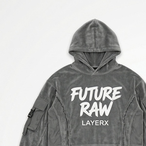 Conjunto Deportivo para Hombre, Estilo Y2K, Chaqueta y Pantalones de Mezclilla con Lavado Ácido 3D, Proveedor Mayorista Personalizado - Product Image 3