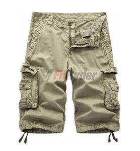 High Quality Summer Casual <b>Elastic</b> <b>Waist</b> <b>Cargo</b> <b>Shorts</b> For Men Custom Cotton Style Men's <b>Shorts</b> Wholesale Best Style Fashion - Product Image 3