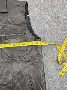 Vintage Original de cuero bordado chaleco Biker sin mangas de alta calidad por encargo nuevo estilo 2025 chalecos - Product Image 6