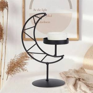 Bougeoir romantique en or de luxe bougeoir rotatif décor de fête de mariage beau cadeau pour la nouvelle maison - Product Image 2