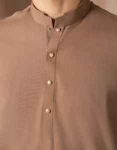 Salwar Kameez Pathani élégant pour homme, vêtements de fête d'hiver, coton respirant, extensible, couleur et taille personnalisables - Product Image 2