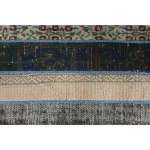 Tapis Turc Vintage Moderne 1,8x2,9 pieds Beige Vert Tapis Plat en Laine Tissée avec Support en Latex pour Décorations de Salon - Product Image 5