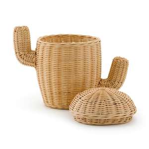 Cesta de Ratán con Forma de Elefante, Cesta de Frutas Hecha a Mano para Decoración del Hogar - Product Image 1