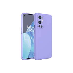 JoieCreatif Mara Lansman Series Coque en silicone liquide lilas Housse de protection premium pour OnePlus 9 Pro A53 Plus Silicone souple - Product Image 1