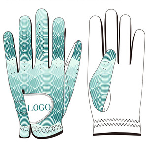 100% pur cuir Logo personnalisé enfants golf hommes droitiers gauchers golfeurs avec Cabretta cuir prix de gros gants - Product Image 4