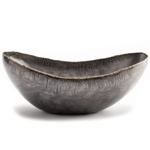 Bol en corne naturelle personnalisé, spécial et magnifique, pour les fêtes, meilleur prix pour la corne de vache, bol de service décoratif de table - Product Image 1