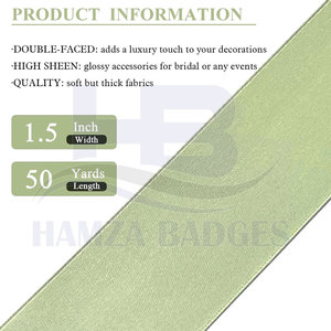 <b>Thin</b> 100% Polyester Eco-Friendly Satin <b>Ribbon</b> for Jewelry Packaging Tags Custom Decoration Projects with Wrinkled Edge - Product Image 2