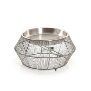 Luxury Food Warmer Dish Chafing Dish on Hot Sale Stainless Steel <b>Plate</b> With Wire Black <b>Stand</b> - Product Image 3