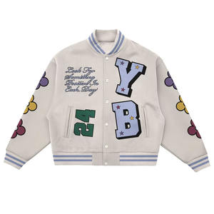 Premium Desifn top quality versity jackets <b>Men</b> And Women Varsity Jacket Top Selling Fashion Clothing Genuine Varsity Jackets - Product Image 1