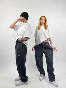 Pantalons de survêtement 100% coton et pantalons de survêtement amples avec pantalons de survêtement en molleton français - Product Image 4