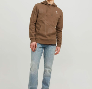 เสื้อฮู้ดดี้ผู้ชายผ้าฝ้ายแท้ 100% คุณภาพสูง พิมพ์ลายดิจิทัล ออกแบบโลโก้ได้ตามต้องการ สำหรับฤดูหนาว - Product Image 3