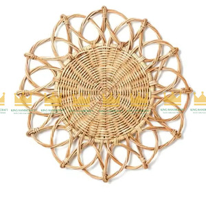 Vaisselle Best Seller Tapis de table en rotin de haute qualité fabriqué à la main pour dîner pas cher prix bas quantité minimale de commande - Product Image 2