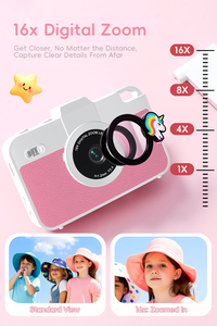 Cámara Infantil CCD de 1080P, Modelo Nuevo, Regalo de Halloween, Mini Pantalla de 2"-3", USB 2.0 Tipo-C, Batería de Litio, Cámara de Fotos y Vídeo HD - Product Image 6