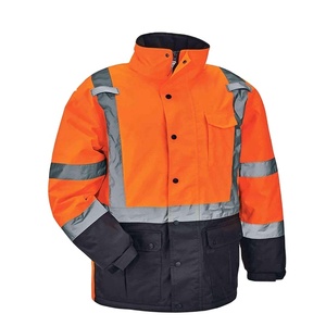 Reflective Safety <b>Jacket</b> Hi Vis Construction <b>Jacket</b> Vest Sweat <b>Jacket</b> - Product Image 1