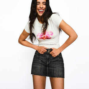 Custom Design Summer Women's Hot <b>Shorts</b> High Waist Solid Color Woman Denim <b>Shorts</b> for Women Jean <b>Shorts</b> - Product Image 3