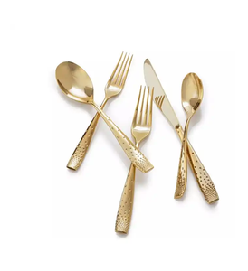 New Arrival Brass Forks Spoon Flatware Set for <b>Birthday</b> Party Cake Uses Brass Fork Spoon Mirrored steel Gift <b>Packing</b> Box - Product Image 2