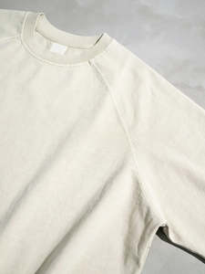 Camiseta lavada con ácido con estampado digital para hombre, ropa de calle desgastada, camisetas desgastadas vintage con gráfico personalizado negro para hombre - Product Image 2