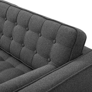 Loveseat 09 Chesterfield <b>Sofa</b> 220x82cm Premium Tufted Square Two-Seater with Nm Bc Vi for Living Rooms - Product Image 5