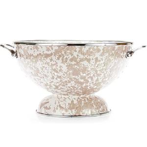 Meilleure qualité métallique argent poli passoire bol à mélanger ustensiles de cuisine produit évier passoire panier riz et aliments facilement lavés - Product Image 2