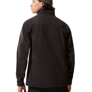 New design 100% Polyester woven fabric softshell <b>jacket</b> Colorblock stand collar <b>thin</b> waterproof softshell outdoor <b>men</b> <b>jacket</b> - Product Image 5